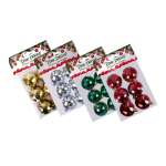 Christmas Tree Décor Mirror Balls 6pc, 5cm